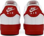 Кроссовки Nike Air Force 1 Low 'White Red Sole', красный - фото 7