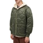 Стеганая куртка с логотипом Alpha Industries, зеленый - фото 6