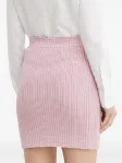 Юбка в рубчик LUISA SPAGNOLI, розовый - фото 2