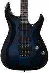 Электрогитара Schecter Omen Elite-6 FR - Прозрачный синий градиент - фото