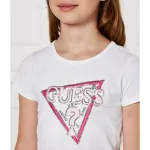 Футболка стандартного кроя Guess, белый - фото 4