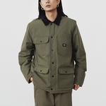 Пальто Vans Drill Chore Coat 'Olive Green' - фото 5