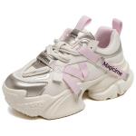 Кроссовки AGSDON Chunky Sneakers Women's Low-top, фиолетовый - фото 7