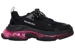 Кроссовки triple s 'clear sole - black pink neon' Balenciaga, черный - фото 2