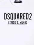 Футболка с логотипом Dsquared2 Kids, белый - фото 3