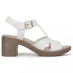 Босоножки на блочном каблуке Everly Bzees For Lifestride, white stretch denim fabric - фото 2