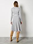 Вязаное платье Apricot, серый - фото 3