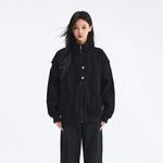 Куртка унисекс WAITINGWAVE, черная утепленная стеганая - фото 4