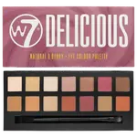 W7 Delicious палетка прессованных пигментов для век, 14 г - фото 2