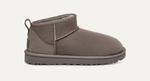 Угги женские UGG Classic Ultra Mini, серый - фото