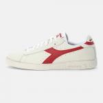 Кроссовки Diadora Game Waxed Unisex, white/red pepper - фото 2