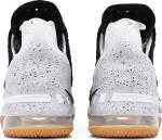 Кроссовки Nike LeBron 18 'Black White Gum', черный - фото 7