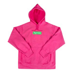 Худи Supreme Logo Hooded, розовый - фото