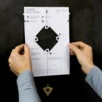 Настенное крепление для велосипеда — алюминий — серебристый — D-RACK PARAX, серебристо-черный - фото 6