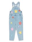 Stella McCartney Kids комбинезон с вышивкой, синий - фото