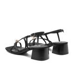 Сандалии BELLE One-Strap Sandals Women's, черный - фото 4