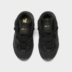 Детская баскетбольная обувь Reebok Question Mid для малышей, черный - фото 6