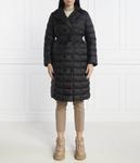 Пальто женское Marella стеганое с поясом, черный - фото