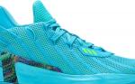 Кроссовки Adidas Dame 7, синий/зеленый - фото 3