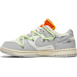 Кроссовки Nike Off-White x Dunk Low 'Lot 43 of 50', белый - фото 3