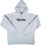 Толстовка Supreme Gonz Logo Hooded Sweatshirt 'Ash Grey', серый - фото