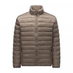 Пуховик Alpine Swiss Niko Mens, коричневый - фото 2