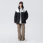 Пуховик унисекс JCUI, полностью черный (в комплекте футболка) - фото 5