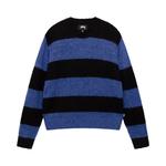 Свитер Stussy Big Stripe Crew, Blue - фото