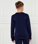 Лонгслив детский Polo Ralph Lauren с фирменным принтом, синий - фото 3