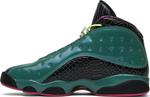 Кроссовки Air Jordan 13 Retro Doernbecher, зеленый - фото 3