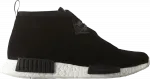 Кроссовки  Adidas Originals NMD C1 Suede, черный - фото