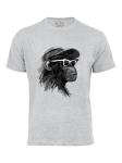 Рубашка Cotton Prime Cool Monkey mit Brille, серый - фото