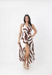Платье Elara Maxi dress, Braun/Dark Brown - фото