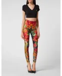 Гавайские леггинсы Philipp Plein, мультиколор - фото 4