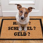 Коврик Relaxdays, 60x40 см, светло-коричневый - фото 4