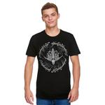 Властелин колец - футболка Elf Leaf черная - фото 3