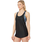 Купальник TYR Botanc Madison 2-in-1 Tank, цвет Black Multi - фото 2