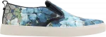 Кроссовки Gucci GG Supreme Canvas Slip-On Blue Floral, синий - фото