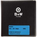 B + W 49mm Basic 010M UV Haze MRC Filter - фото 5