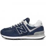 Кроссовки женские New Balance 574 Core, темно-синий/белый - фото 2