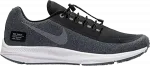Кроссовки Nike Wmns Zoom Winflo 5 Run Shield 'Black Metallic Silver', серый - фото