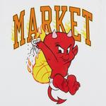 Футболка Market Hot Stuff Dunk Tee, White - фото 3