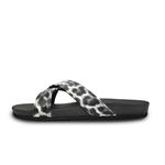 Женские бразильские пляжные шлепанцы черного цвета на резиновой подошве BRASILERAS, черный черный - фото 5