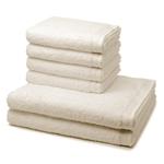 Набор полотенец superfuschel 6 шт Möve, бежевый - фото