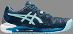 Кроссовки wmns gel resolution 8 clay 'light indigo clear blue' Asics, синий - фото 2