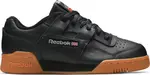 Кроссовки Reebok Workout Plus, черный/коричневый - фото 2