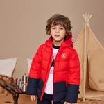 Детские пуховики/жилеты Converse, красный - фото 3