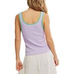 Свитер-майка All star Free People, лиловый - фото 3