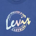 Футболка Levi´s Meet And Greet Script Cropped, синий - фото 3