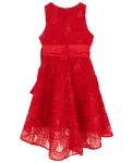 Девчачье платье 7-16 Soutache Hi-Low Rare Editions, красный - фото 6